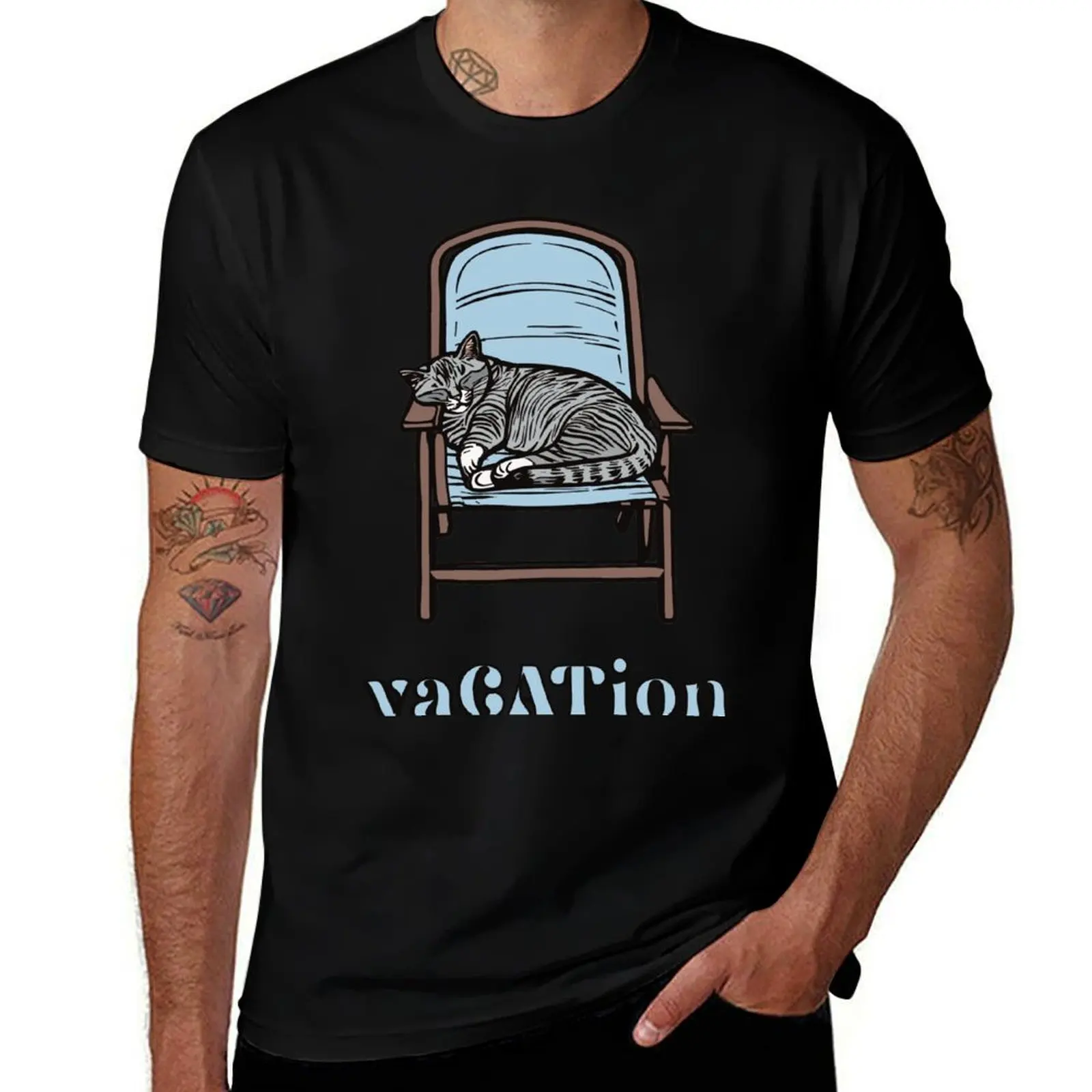 vaCATion T-Shirt summer tops cheap stuff korean fashion T-shirts oversize workout shirts for men
vaCATion T-Shirt summer tops cheap stuff korean fashion T-shirts oversize workout shirts for men