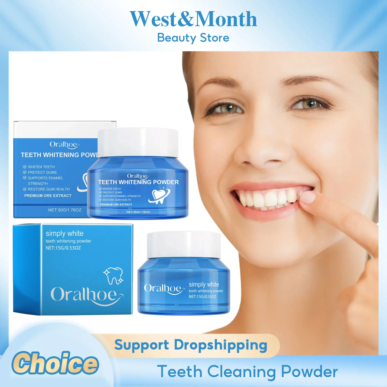 Whitening Teeth Powder Removing Stain Preventing Bad Breath Tooth Pain Reducing Sensitive Gum Discomfort Cleaning Tooth Powder
Whitening Teeth Powder Removing Stain Preventing Bad Breath Tooth Pain Reducing Sensitive Gum Discomfort Cleaning Tooth Powder