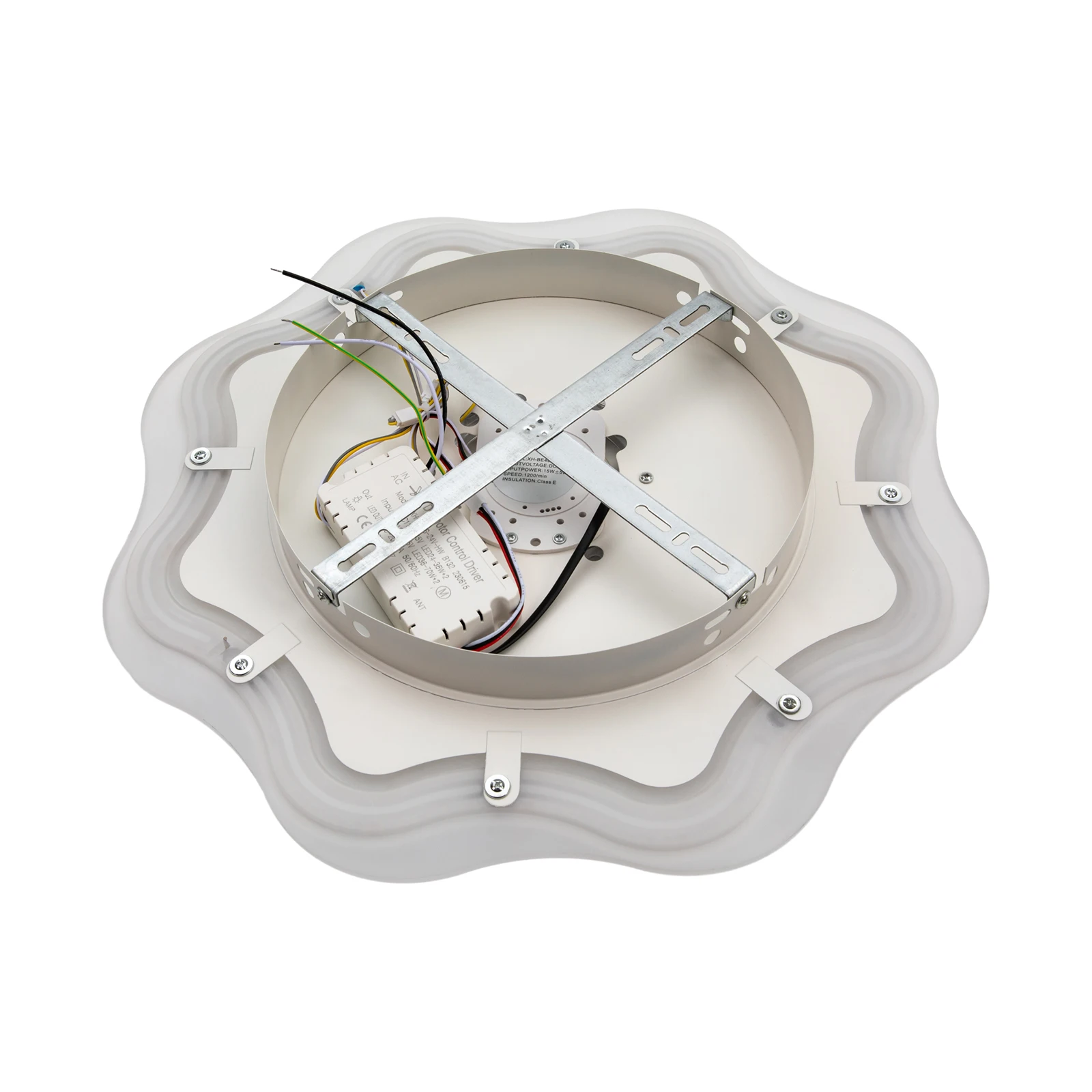 20" Fan Ceiling Light Remote Control Fandelier Ceiling Fan Flush Mount LED Lights for Bedroom 36W, 4500K Dimmable Brightness
20" Fan Ceiling Light Remote Control Fandelier Ceiling Fan Flush Mount LED Lights for Bedroom 36W, 4500K Dimmable Brightness