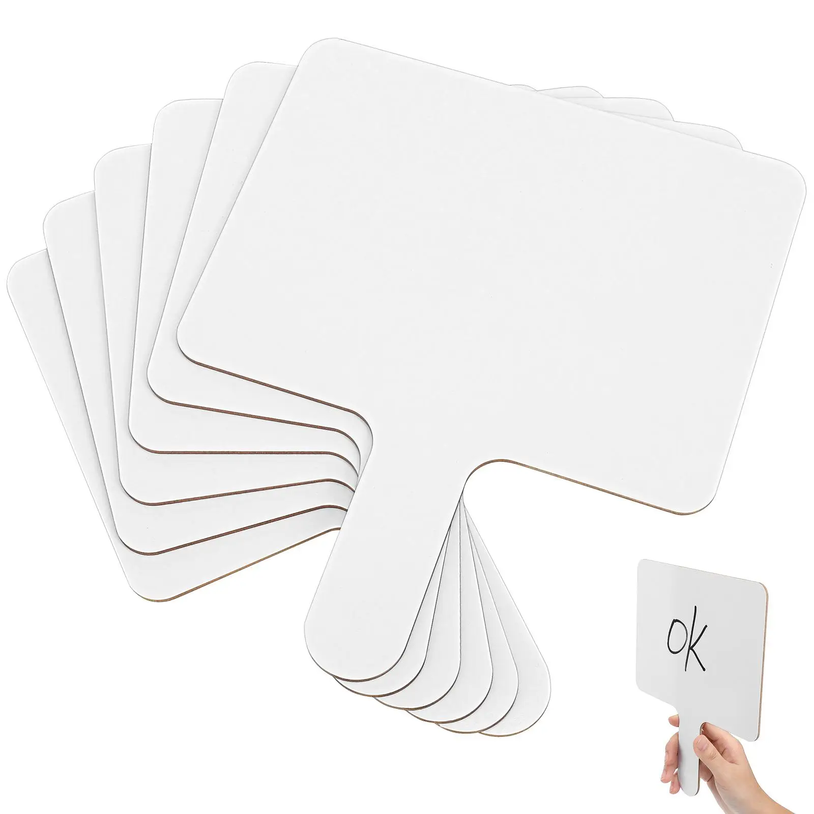 Handheld Wooden Whiteboard Portable Whiteboards for Students DIY Blank Writing Score Write Small
Handheld Wooden Whiteboard Portable Whiteboards for Students DIY Blank Writing Score Write Small