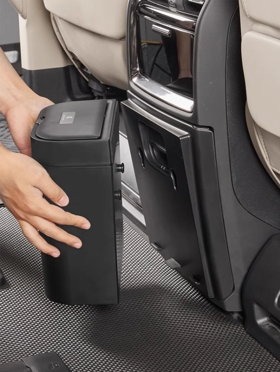 Умная автомобильная мусорная корзина для Toyota Alphard Vellfire с автоматическим датчиком, аксессуар для салона автомобиля
Умная автомобильная мусорная корзина для Toyota Alphard Vellfire с автоматическим датчиком, аксессуар для салона автомобиля