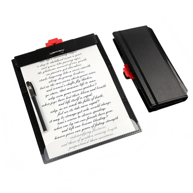 3-Fold Writing Board Clipboard Portable Foldable Handheld Folders Document Organizer Office School Business Travel Writing Pad
3-Fold Writing Board Clipboard Portable Foldable Handheld Folders Document Organizer Office School Business Travel Writing Pad