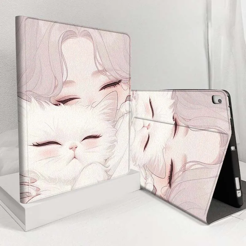 Cartoon Girl Hugging White Cat For Samsung Galaxy Tab S11 S10 S9 S8 S7 S6 A11 A9 A8 A7 10.5 10.4 Lite FE Plus Inch Tablet Case
Cartoon Girl Hugging White Cat For Samsung Galaxy Tab S11 S10 S9 S8 S7 S6 A11 A9 A8 A7 10.5 10.4 Lite FE Plus Inch Tablet Case