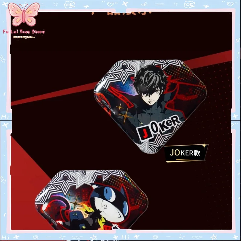 Authentic SEGA Persona 5 Royal E Version Tinplate Badge Mystery Box Single or Complete Set Collectible Anime Gift In Stock
Authentic SEGA Persona 5 Royal E Version Tinplate Badge Mystery Box Single or Complete Set Collectible Anime Gift In Stock