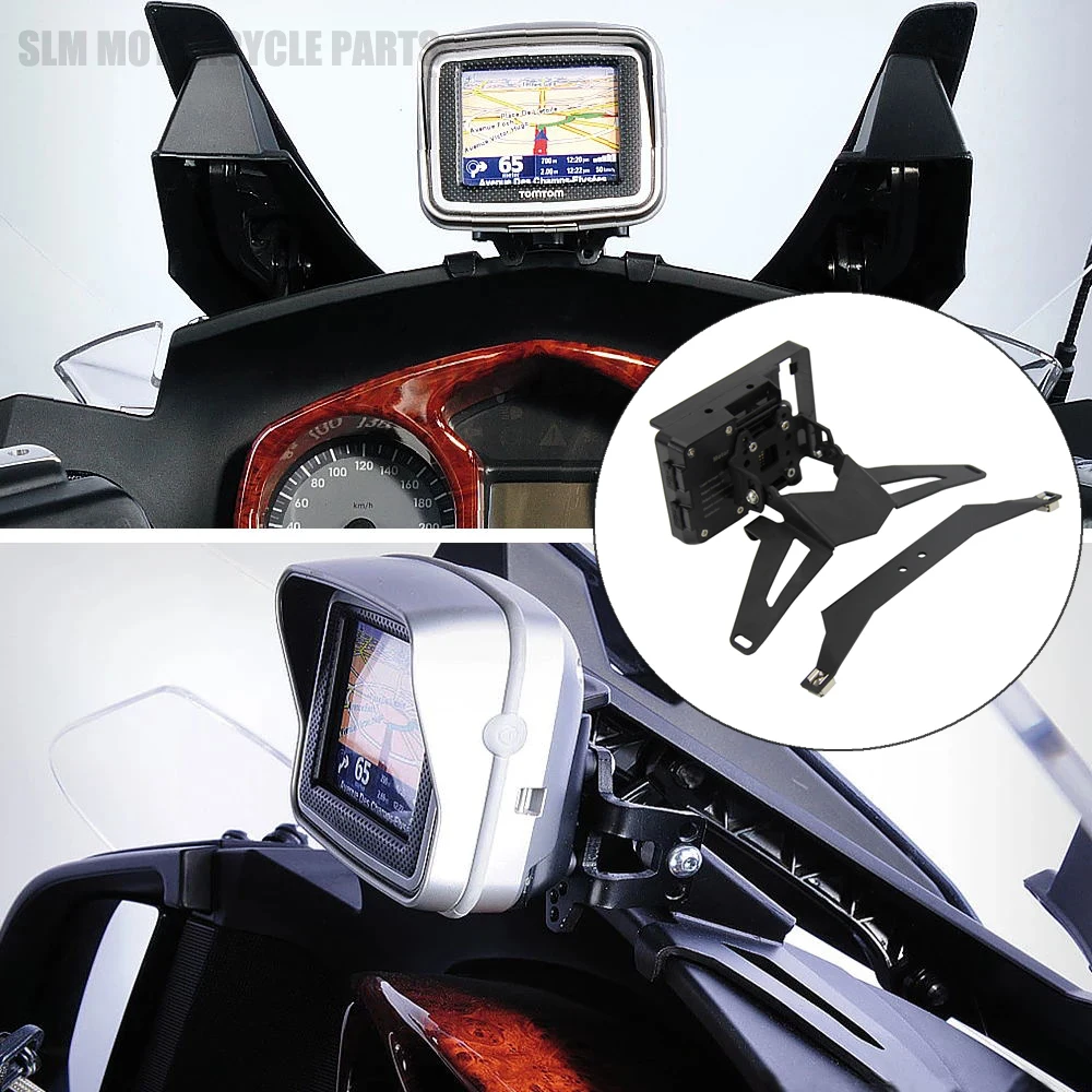New Navigation Bracket Motorcycle For BMW R 1200 RT R1200RT Below 2009 GPS Navigator USB Charging Phone Holder 2008 2007 2006
New Navigation Bracket Motorcycle For BMW R 1200 RT R1200RT Below 2009 GPS Navigator USB Charging Phone Holder 2008 2007 2006