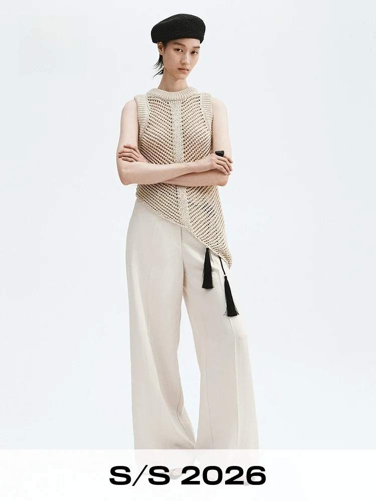H&M High Waist Wide Leg Pants Casual Style Polyester Viscose Nylon Blend Fabric Spring Summer New Arrival Women's Fashion
H&M High Waist Wide Leg Pants Casual Style Polyester Viscose Nylon Blend Fabric Spring Summer New Arrival Women's Fashion