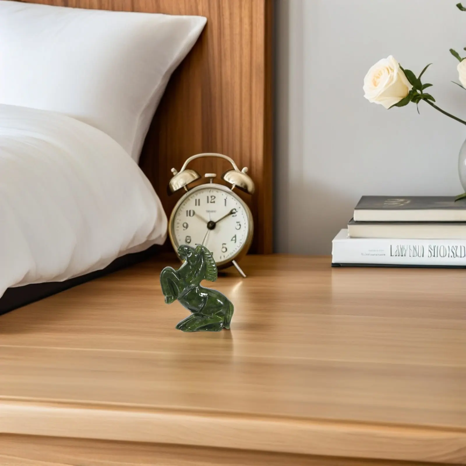 Статуэтка лошади из зеленого нефрита, талисман 2026 года, резная декорация для рабочего стола, улучшение фэн-шуй
Статуэтка лошади из зеленого нефрита, талисман 2026 года, резная декорация для рабочего стола, улучшение фэн-шуй