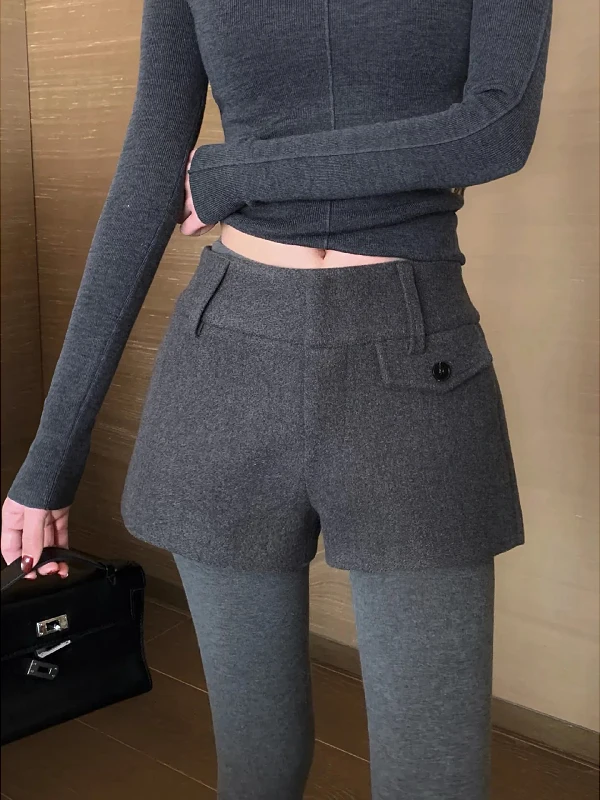 Шерстяные повседневные брюки-кюлоты женские осенне-зимние с высокой талией, модные брюки-кюлоты на завязках, маленький размер, брюки-шорты А-силуэта, хит продаж
Шерстяные повседневные брюки-кюлоты женские осенне-зимние с высокой талией, модные брюки-кюлоты на завязках, маленький размер, брюки-шорты А-силуэта, хит продаж