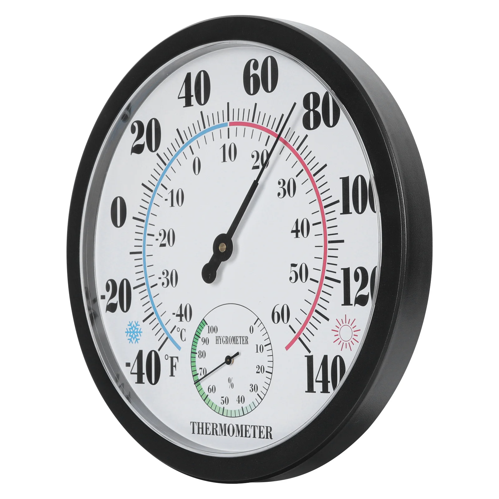 Wall Thermometer Hygrometer 2-In-1 Indoor Outdoor Temperature Gauge Waterproof Black Numbers Easy Read Fine Workmanship Hanging
Wall Thermometer Hygrometer 2-In-1 Indoor Outdoor Temperature Gauge Waterproof Black Numbers Easy Read Fine Workmanship Hanging