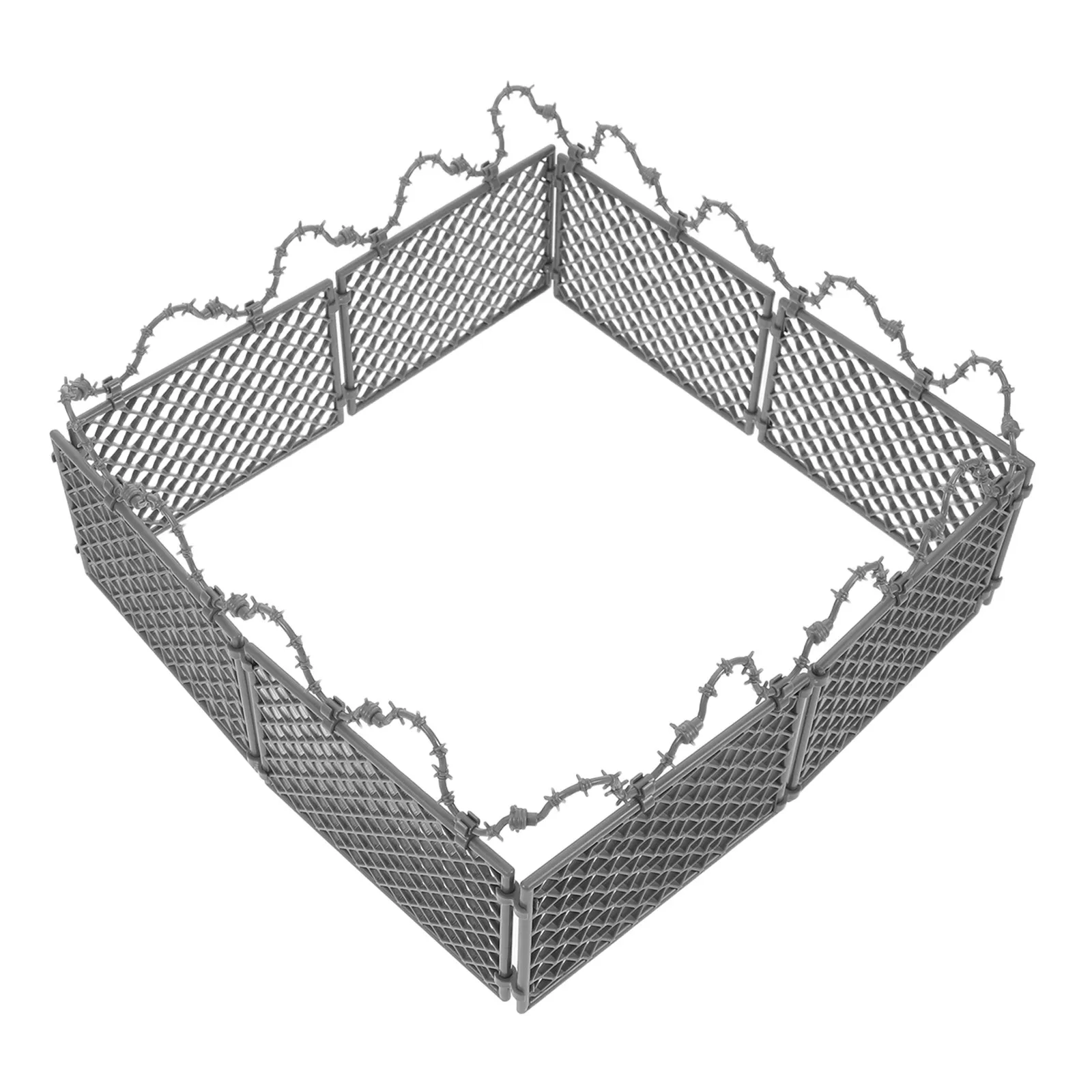 1Set Military Fence DIY Miniature Wire Mesh Panels Plastic Safety Guardrail Simulation Obstacle Scene Landscape Decor Barbed
1Set Military Fence DIY Miniature Wire Mesh Panels Plastic Safety Guardrail Simulation Obstacle Scene Landscape Decor Barbed