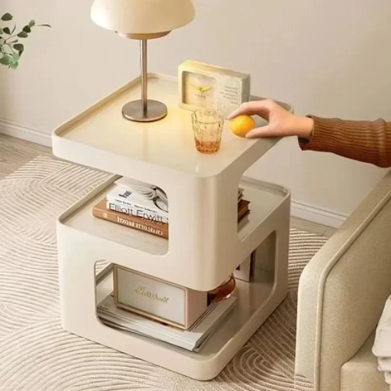 Modern Side Table Living Room Furniture Bedside Coffee Table Storage Rack for Small Apartment
Modern Side Table Living Room Furniture Bedside Coffee Table Storage Rack for Small Apartment