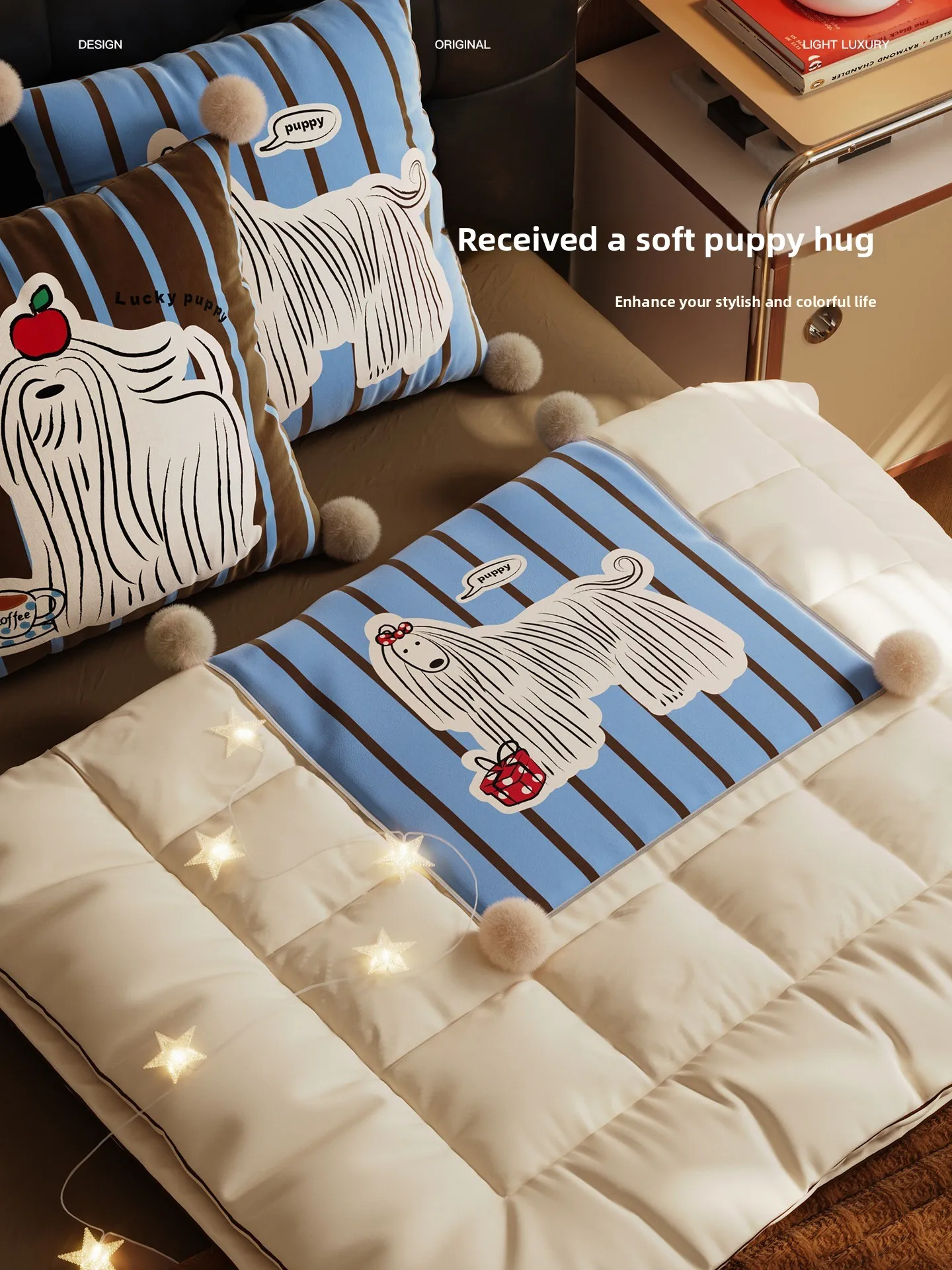 Papitoo Dual Use Pillow Blanket Retro Dog Car Pillow Blanket Office Nap Foldable Quilt Two in One Long Rectangle Polyester Fiber
Papitoo Dual Use Pillow Blanket Retro Dog Car Pillow Blanket Office Nap Foldable Quilt Two in One Long Rectangle Polyester Fiber