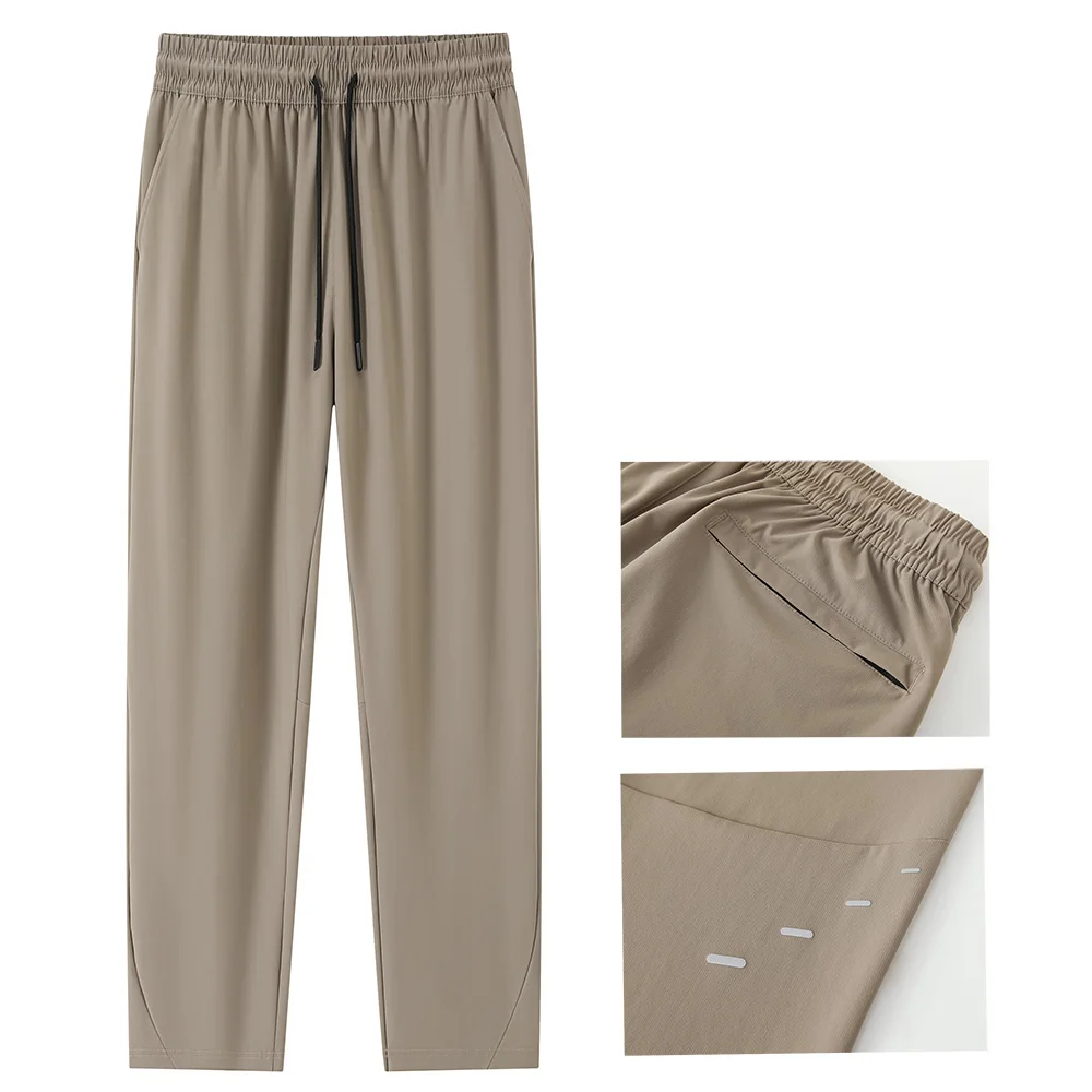 New Ice Silk Breathable Men's Sports Pants Quick Drying Sweat-absorbing Comfortable Cool High Quality Gym Outdoor Pants
New Ice Silk Breathable Men's Sports Pants Quick Drying Sweat-absorbing Comfortable Cool High Quality Gym Outdoor Pants