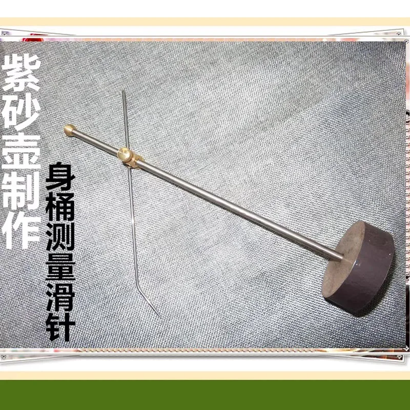 Pottery Caliper Gauge, Height Diameter Measure Tool for Clay Ceramics, Sliding Needle Pointer for Symmetrical Pot Making
Pottery Caliper Gauge, Height Diameter Measure Tool for Clay Ceramics, Sliding Needle Pointer for Symmetrical Pot Making