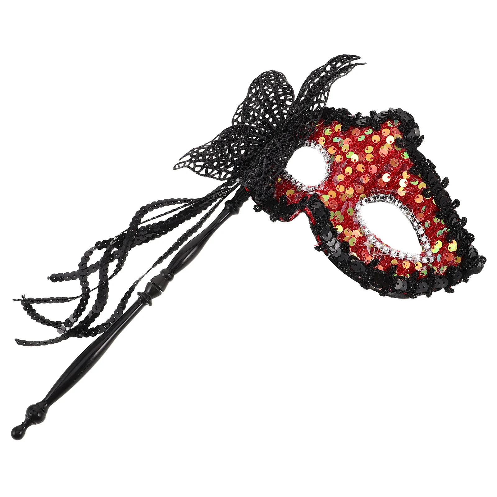 Shiny Handheld Mask for Women Red Butterfly Masquerade Carnival Party Lightweight Reusable Tassel Accessories Prom Sequin Masks
Shiny Handheld Mask for Women Red Butterfly Masquerade Carnival Party Lightweight Reusable Tassel Accessories Prom Sequin Masks