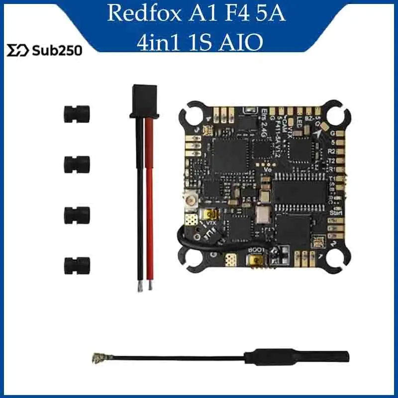 Контроллер полета Sub250 Redfox A1 F4 5A 4in1 1S AIO ELRS 2.4G с усилителем мощности A30 для Whoopfly16/Nanofly16 и Nanofly20 RC
Контроллер полета Sub250 Redfox A1 F4 5A 4in1 1S AIO ELRS 2.4G с усилителем мощности A30 для Whoopfly16/Nanofly16 и Nanofly20 RC