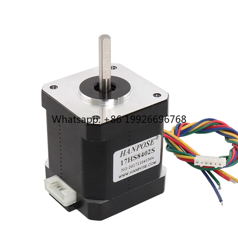 Nema17 Stepper Motor High Quality 52N.cm 1.3A 42BYGH48 17HS8402S Threaded Rod Small Machine for 3D Printer Stepper Motor 12v
Nema17 Stepper Motor High Quality 52N.cm 1.3A 42BYGH48 17HS8402S Threaded Rod Small Machine for 3D Printer Stepper Motor 12v