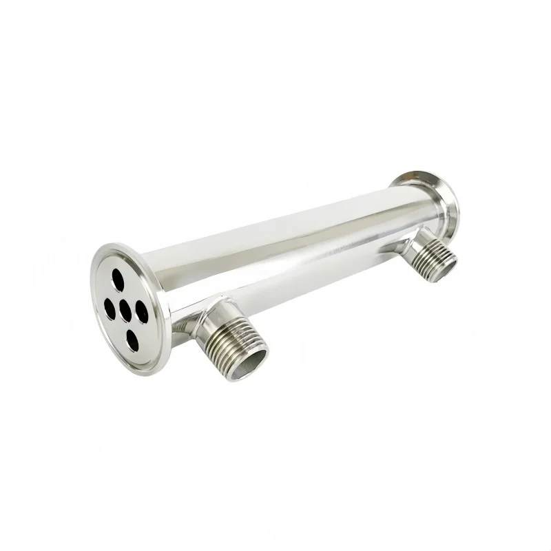1.5"(38mm)OD50.5 Sanitary Dephlegmator With 1/2" Male Thread,5 Pipes Inside ID 8mm,Lenght 200mm,Reflux,Distillation Condenser
1.5"(38mm)OD50.5 Sanitary Dephlegmator With 1/2" Male Thread,5 Pipes Inside ID 8mm,Lenght 200mm,Reflux,Distillation Condenser