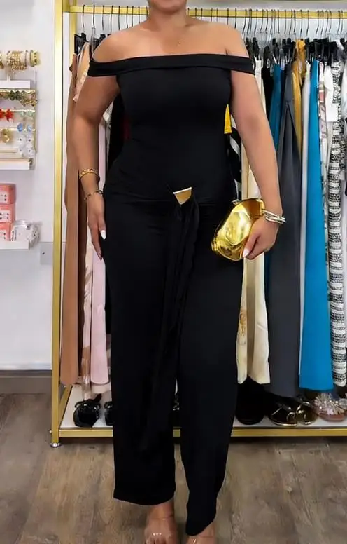 Elegant Commuting Elastic One Shoulder Casual Strap Decoration Jumpsuit
Elegant Commuting Elastic One Shoulder Casual Strap Decoration Jumpsuit