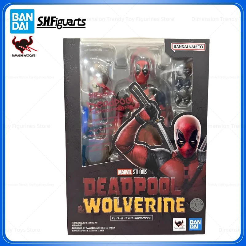 Bandai In Stock S.H.Figuarts Anime Deadpool 3 Deadpool Action Figure Model Toys PVC Collection Gift DT
Bandai In Stock S.H.Figuarts Anime Deadpool 3 Deadpool Action Figure Model Toys PVC Collection Gift DT