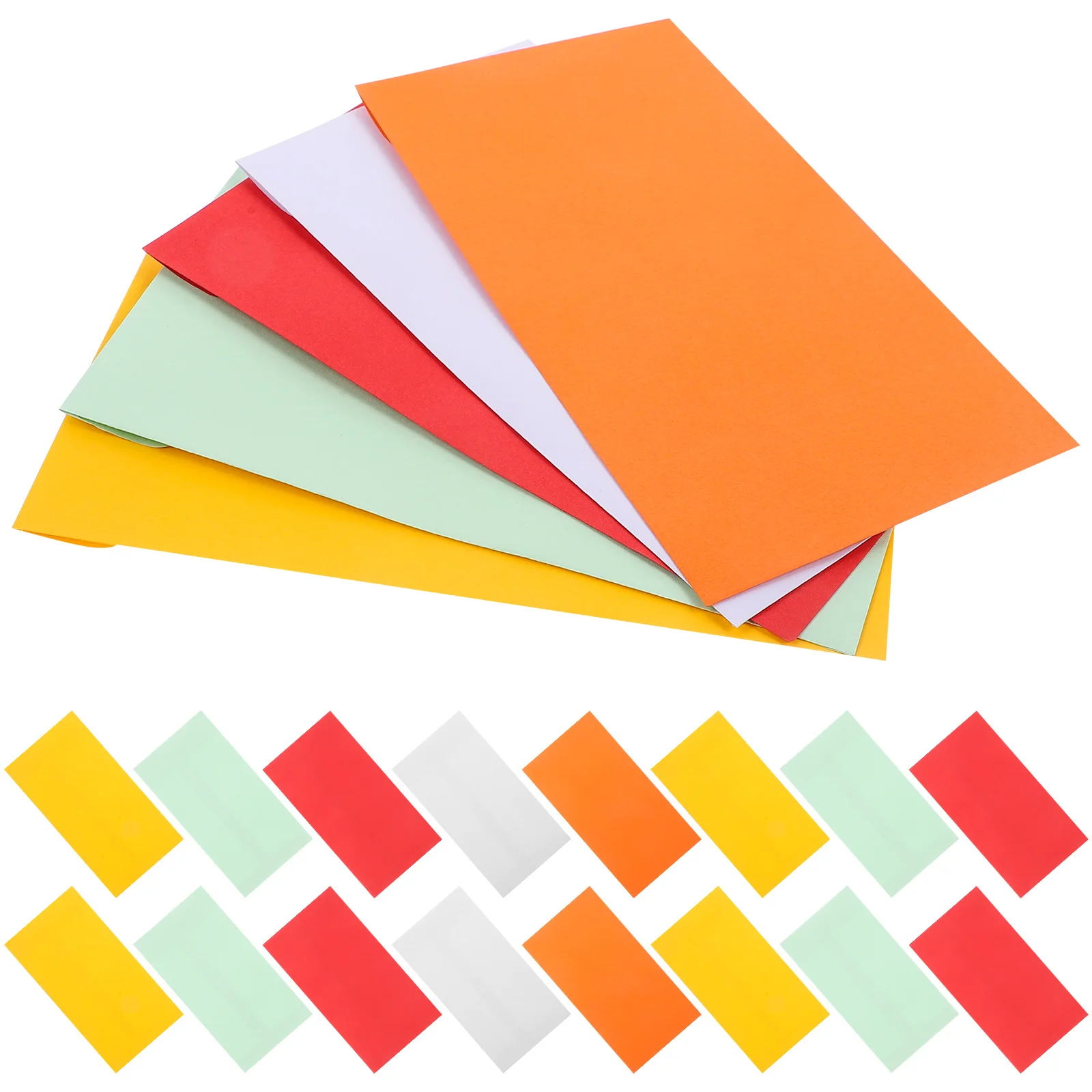 50pcs Colored Envelopes Staff Uniform Paper Cash Envelope Small Item Pouch Money Organizer Coins Pouch Travel Use
50pcs Colored Envelopes Staff Uniform Paper Cash Envelope Small Item Pouch Money Organizer Coins Pouch Travel Use
