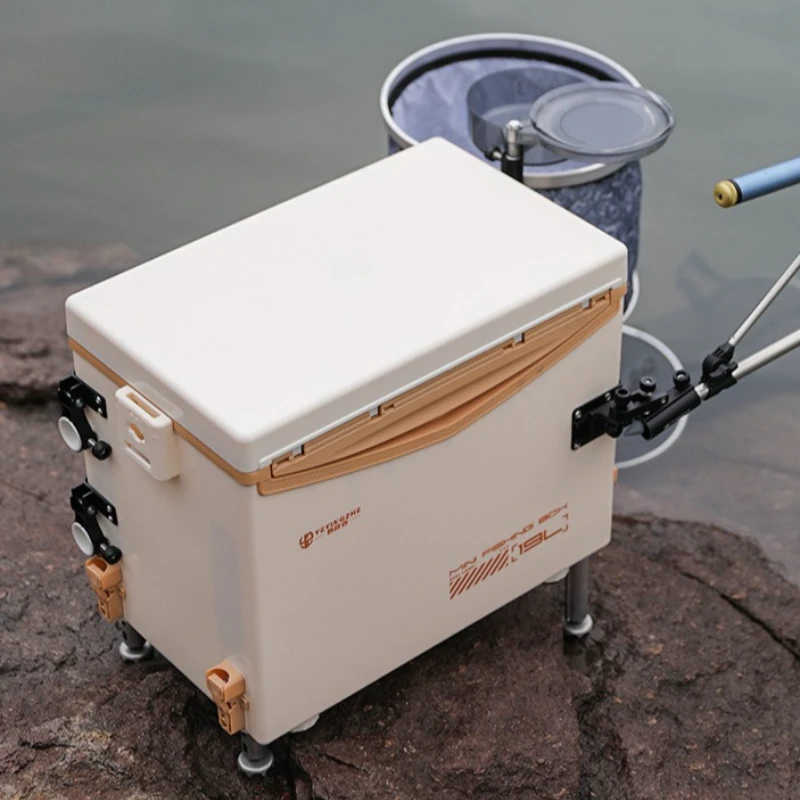 Mini 19L Portable Fishing Tackle Box Insulated Lightweight Seat Cooler Storage Organizer Outdoor Camping Fishing Tackle Pescaria
Mini 19L Portable Fishing Tackle Box Insulated Lightweight Seat Cooler Storage Organizer Outdoor Camping Fishing Tackle Pescaria