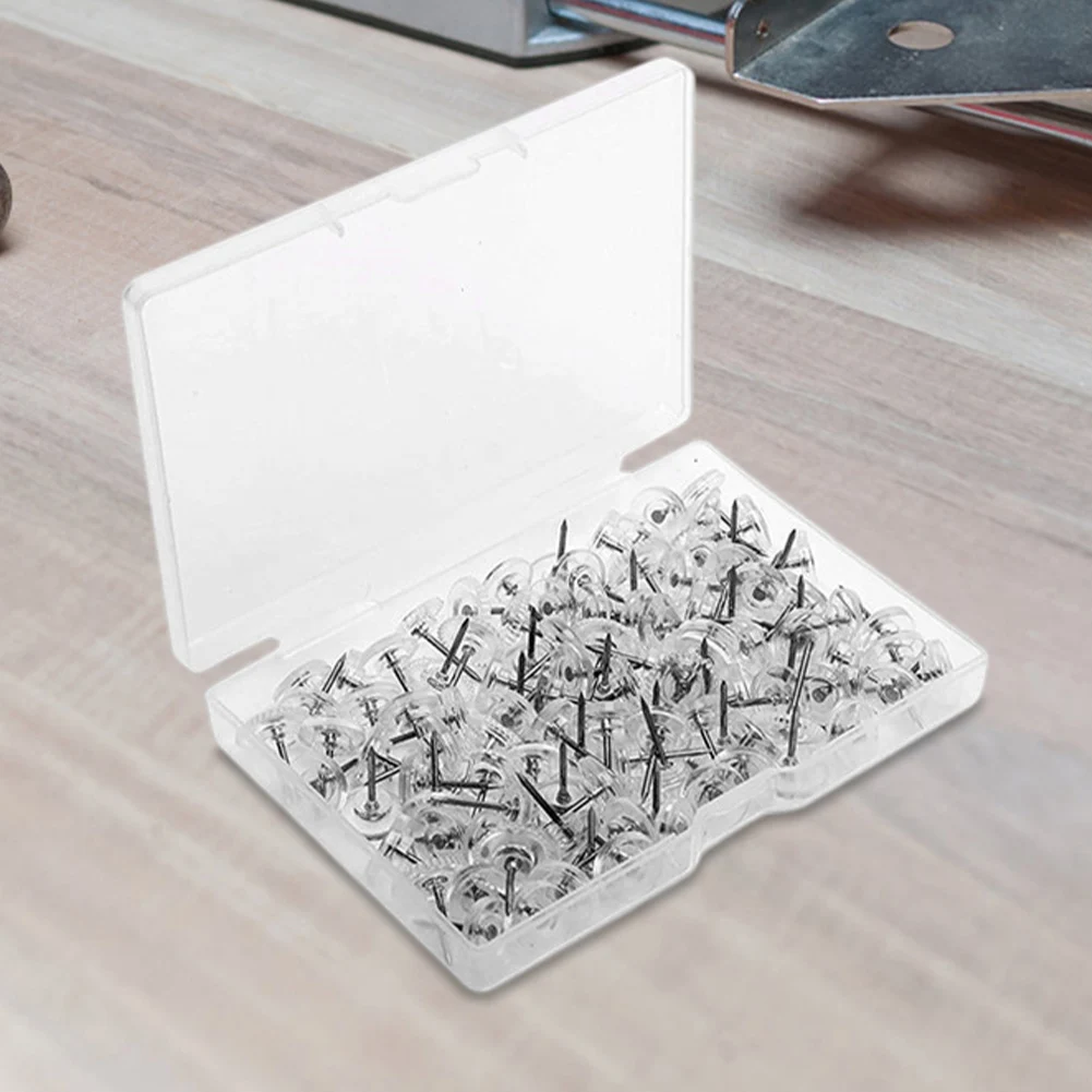 100/120/150PCS Thumbtacks Plastic Steel Point Cork Board Tacks with Storage Box Flat Head Push Pins Wall Tacks for Wall Hangings
100/120/150PCS Thumbtacks Plastic Steel Point Cork Board Tacks with Storage Box Flat Head Push Pins Wall Tacks for Wall Hangings