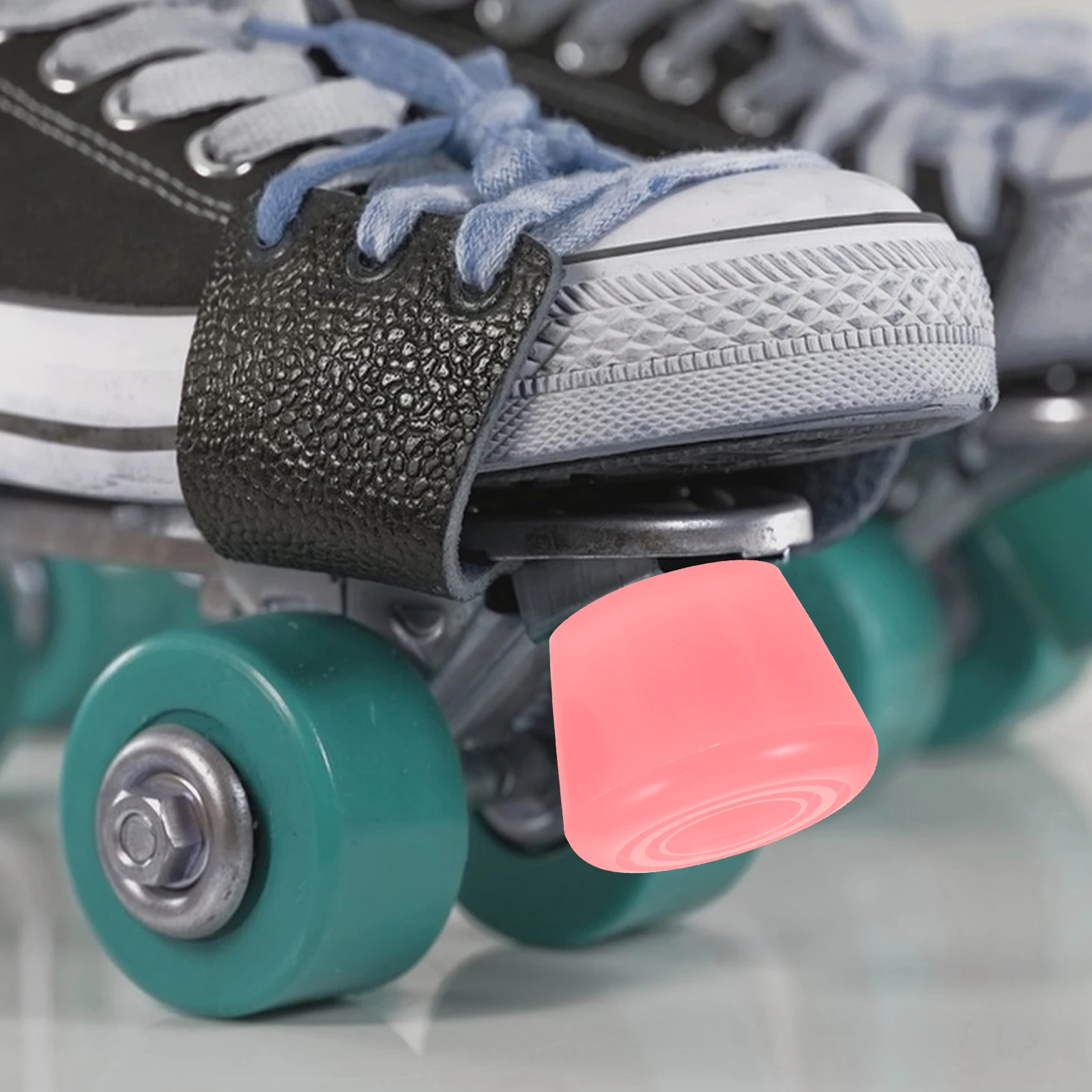 1Set PU Roller Skates Toe Stops Replacement Brake Pads Large Surface Quiet Effective Roller Skating Accessories
1Set PU Roller Skates Toe Stops Replacement Brake Pads Large Surface Quiet Effective Roller Skating Accessories