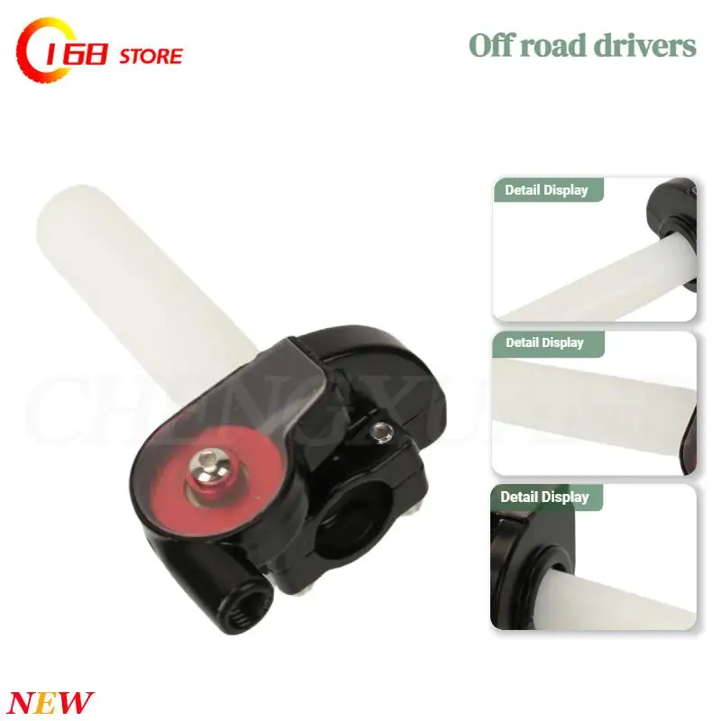 Универсальная поворотная дроссельная заслонка для бездорожья + видимая ручка — идеально подходит для велосипедов CQR и CRF для бездорожья
Универсальная поворотная дроссельная заслонка для бездорожья + видимая ручка — идеально подходит для велосипедов CQR и CRF для бездорожья