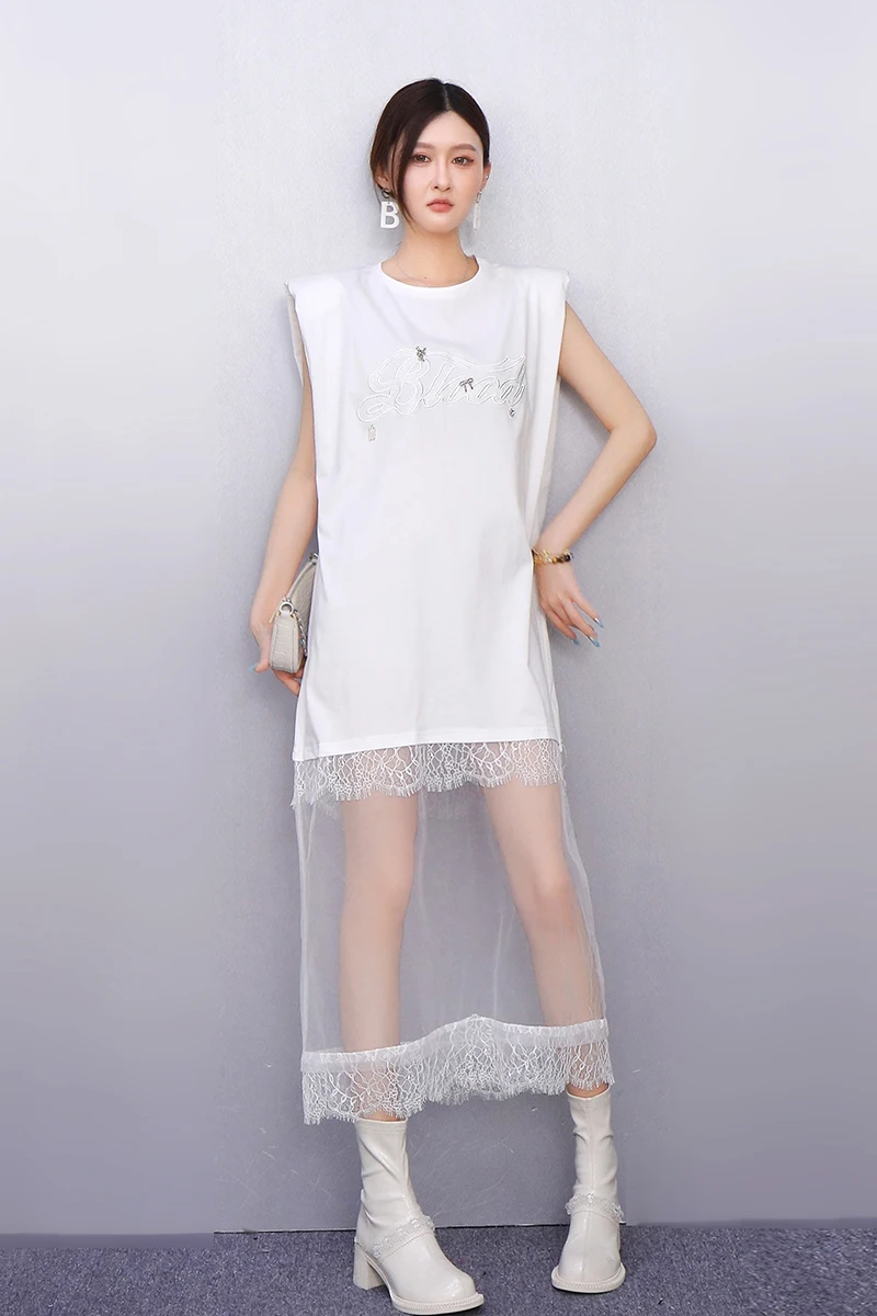 Лето 2025 г., новые элегантные женские свободные сетчатые кружевные длинные платья с круглым вырезом, женское платье с коротким рукавом, оптовая продажа J1234
Лето 2025 г., новые элегантные женские свободные сетчатые кружевные длинные платья с круглым вырезом, женское платье с коротким рукавом, оптовая продажа J1234