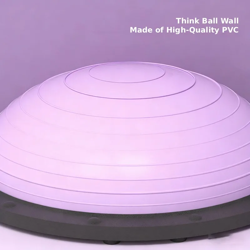 Balance Ball Trainer Half Yoga Ball for Home Gym Workouts Anti-Slip Surface Exercise Ball Durable Anti-Burst
Balance Ball Trainer Half Yoga Ball for Home Gym Workouts Anti-Slip Surface Exercise Ball Durable Anti-Burst