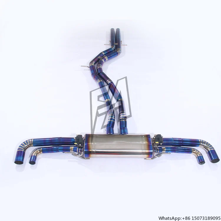 For rs Q8 4.0T 2022 Titanium Exhaust System Middle and Rear Electric Valve Muffler High Performance Cat Back Exhaust Pipe
For rs Q8 4.0T 2022 Titanium Exhaust System Middle and Rear Electric Valve Muffler High Performance Cat Back Exhaust Pipe
