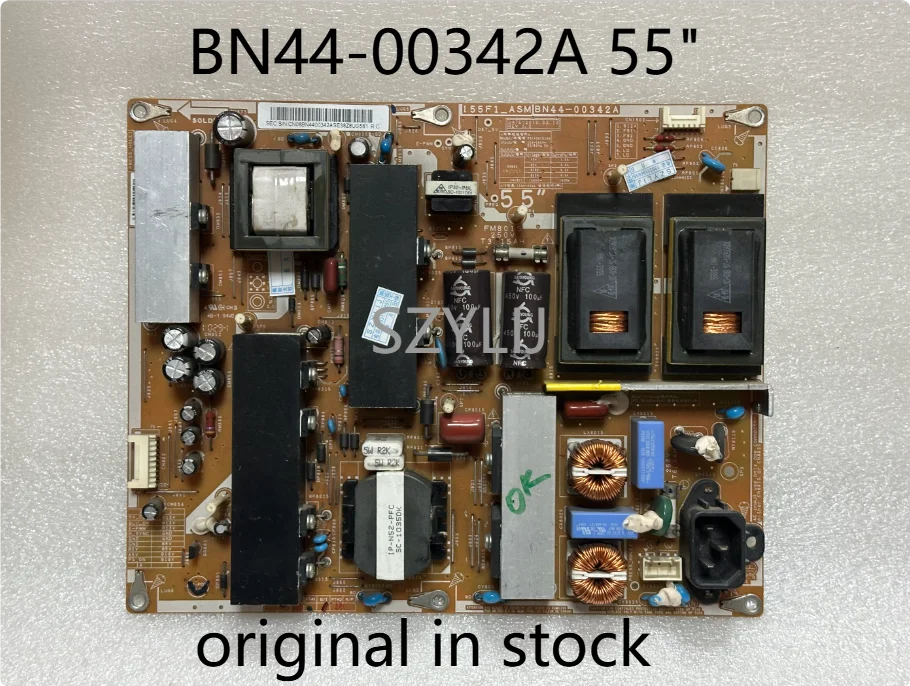 BN44-00342B =BN44-00342A Power Supply Board Suitable LA55C630K1F LN55C630K1F LN55C650L1FXZA LE55C630K1F LE55C650L1F
BN44-00342B =BN44-00342A Power Supply Board Suitable LA55C630K1F LN55C630K1F LN55C650L1FXZA LE55C630K1F LE55C650L1F