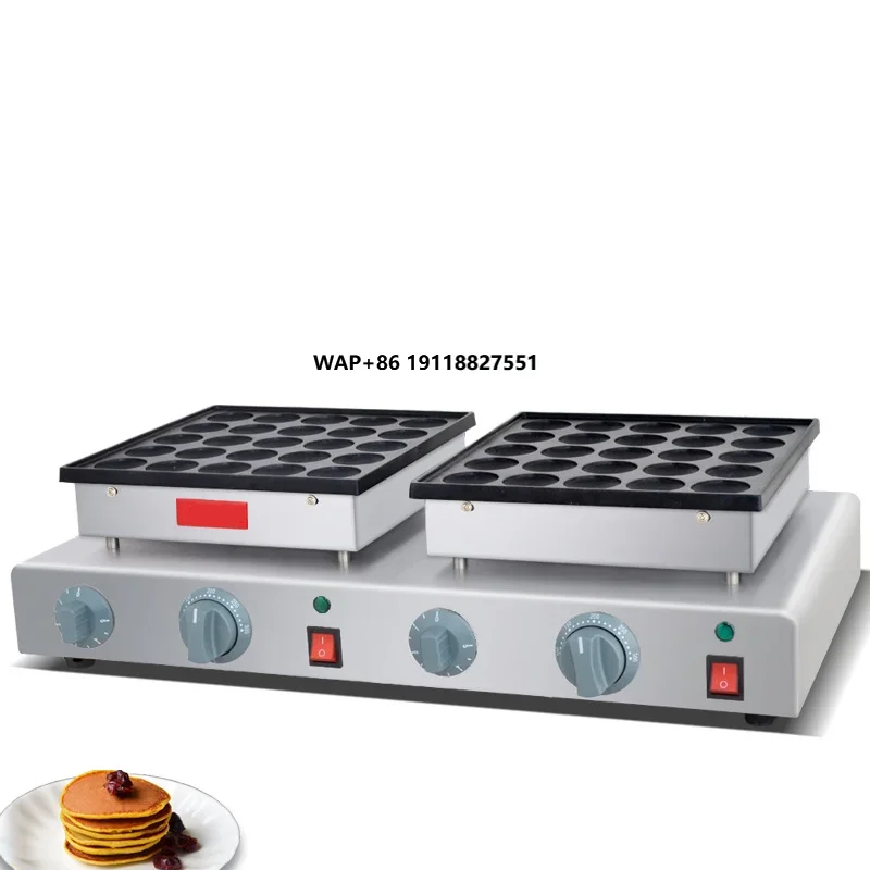 Waffle Pancake Electric Mini 50pcs Holes Crepe Dutch Pancake Machine Maker for Commercial Usage
Waffle Pancake Electric Mini 50pcs Holes Crepe Dutch Pancake Machine Maker for Commercial Usage