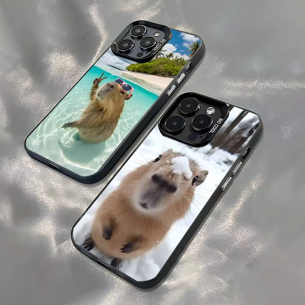 Kapibala Animals Black Matte Shockproof CoverPhone Case For iPhone 17,16,15,14,13,12,11,Pro,Max,Plus
Kapibala Animals Black Matte Shockproof CoverPhone Case For iPhone 17,16,15,14,13,12,11,Pro,Max,Plus