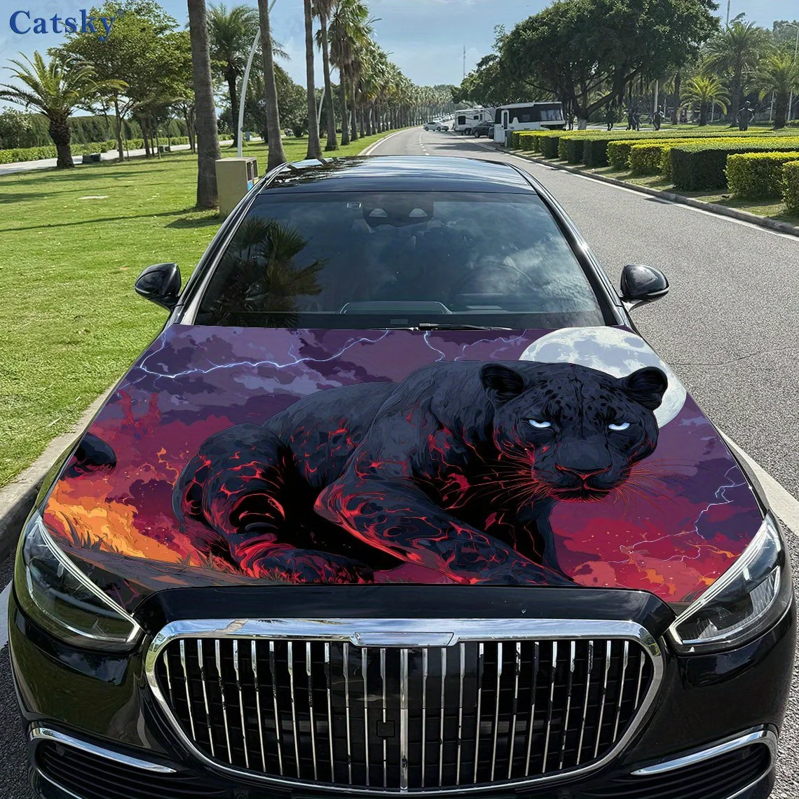 Night Moon Lightning Blue Eyes Leopard Car Hood Vinyl Sticker Wrap Film Engine Cover Decals Sticker Universal Car Hood Protectiv
Night Moon Lightning Blue Eyes Leopard Car Hood Vinyl Sticker Wrap Film Engine Cover Decals Sticker Universal Car Hood Protectiv