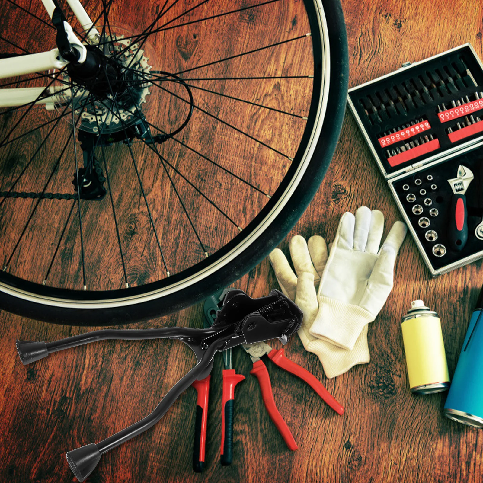 Опора для велосипеда, черная, 26+ дюймов, регулируемая, с двумя ножками, складная, для горных велосипедов, боковая подставка
Опора для велосипеда, черная, 26+ дюймов, регулируемая, с двумя ножками, складная, для горных велосипедов, боковая подставка