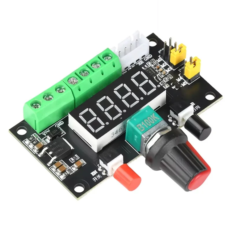 ABSQ-PWM Модуль генератора импульсных сигналов 12 В 24 В Драйвер шагового двигателя Контроллер Регулировка скорости Модуль 
ABSQ-PWM Модуль генератора импульсных сигналов 12 В 24 В Драйвер шагового двигателя Контроллер Регулировка скорости Модуль