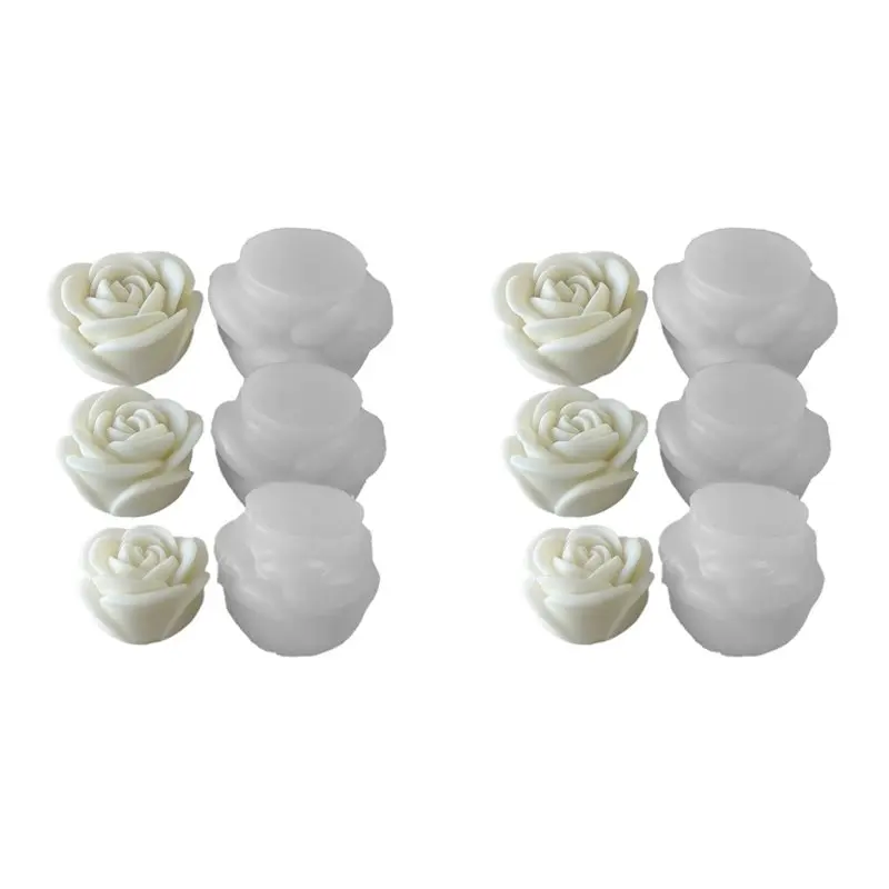 【CHRISTMAS 】6PCS Flower Aromatherapy Candle Silicone Mold Rose Handmade Aromatherapy Soap Expansion Stone Gypsum Mold Making Too
【CHRISTMAS 】6PCS Flower Aromatherapy Candle Silicone Mold Rose Handmade Aromatherapy Soap Expansion Stone Gypsum Mold Making Too