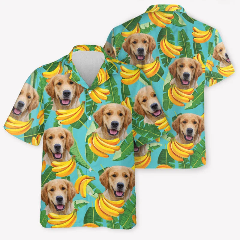 Cute Pet 3d Printed Dog Shirt For Men Cool Summer Tropical Fruits Hawaiian Shirt Button Lapel Short Sleeve Vacation Blouse
Cute Pet 3d Printed Dog Shirt For Men Cool Summer Tropical Fruits Hawaiian Shirt Button Lapel Short Sleeve Vacation Blouse