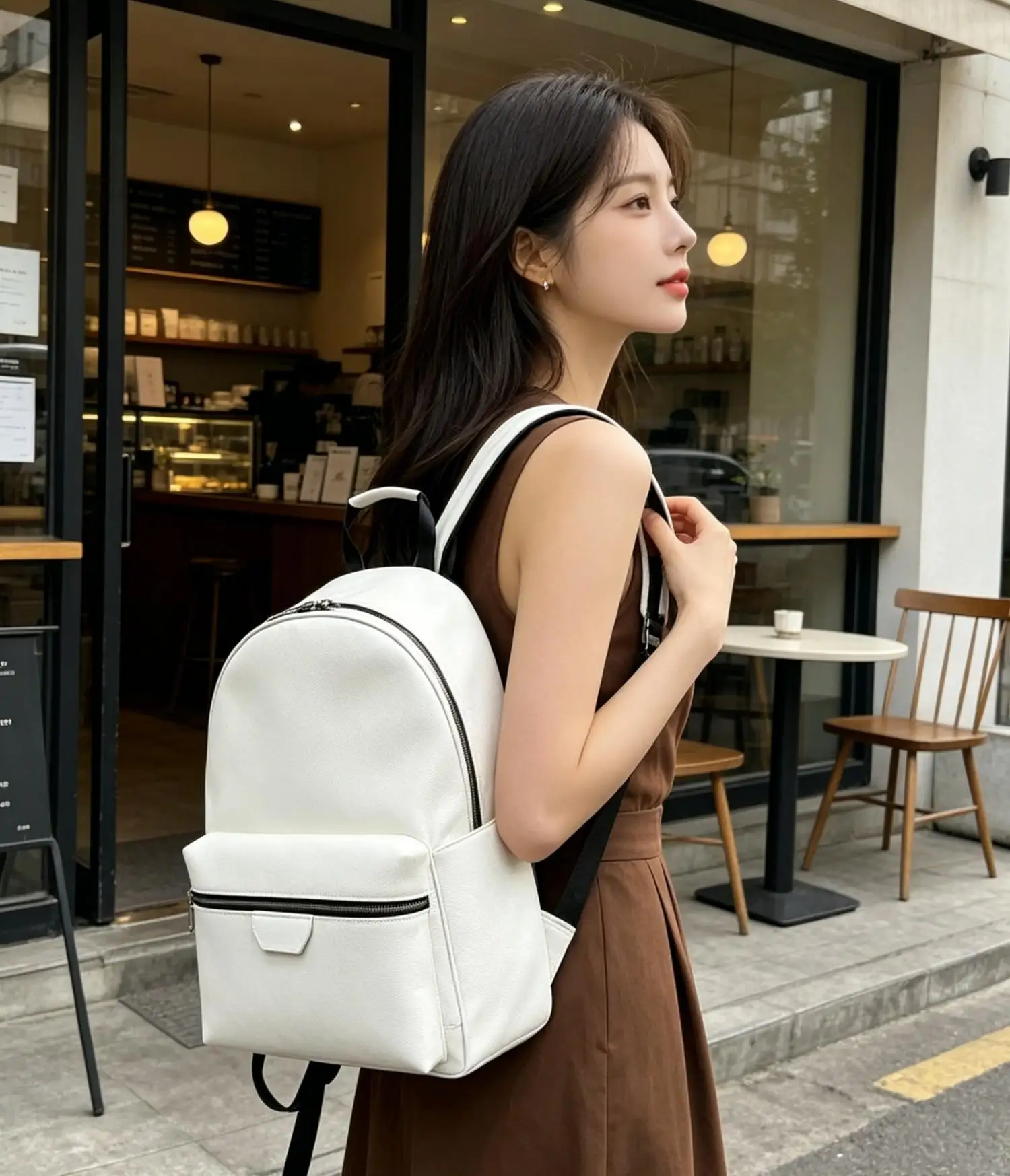 Student-style women's Japanese-style backpack, large capacity, pure color, high school student backpack, travel backpack
Student-style women's Japanese-style backpack, large capacity, pure color, high school student backpack, travel backpack