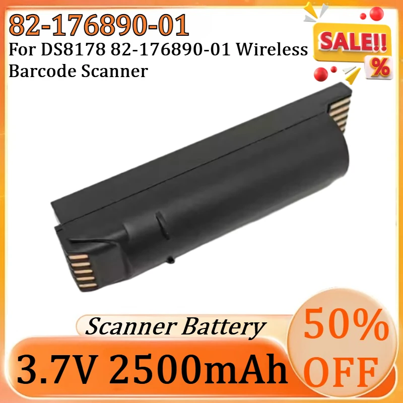 New 3.7V 2500mAh 82-176890-01 Replaceable Battery for DS8178 82-176890-01 Wireless Barcode Scanner
New 3.7V 2500mAh 82-176890-01 Replaceable Battery for DS8178 82-176890-01 Wireless Barcode Scanner
