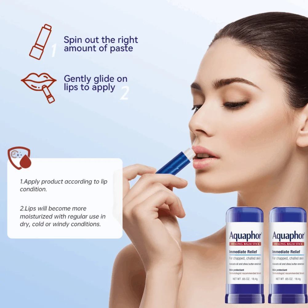 Многофункциональная восстанавливающая губная помада Aquaphor, нежная формула с натуральными ингредиентами, увлажняющий бальзам для губ
Многофункциональная восстанавливающая губная помада Aquaphor, нежная формула с натуральными ингредиентами, увлажняющий бальзам для губ