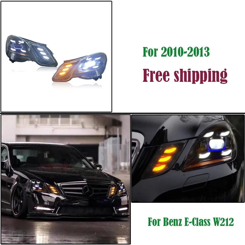 Car Headlight For Benz E-Class W212 2010-2013 E260 E300 Headlight Upgrade Modified to Dynamic Turn Signal Car Head Lamp Assembly
Car Headlight For Benz E-Class W212 2010-2013 E260 E300 Headlight Upgrade Modified to Dynamic Turn Signal Car Head Lamp Assembly
