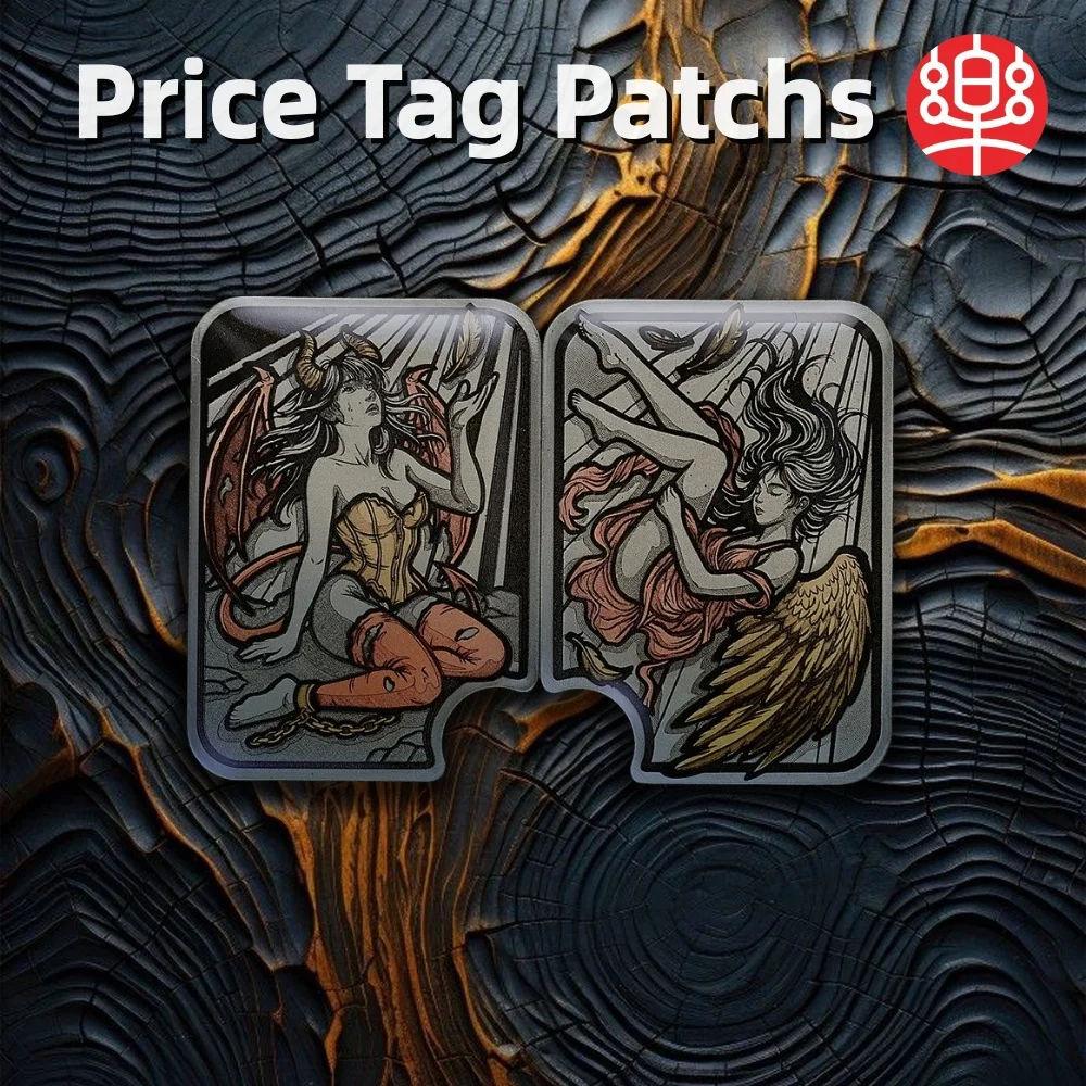 LEYANG EDC Price Tag Patchs Angel Devil Patch Fidget Toys For Adults Fidget Slider Stress Relief Toy EDC Toys Accessories
LEYANG EDC Price Tag Patchs Angel Devil Patch Fidget Toys For Adults Fidget Slider Stress Relief Toy EDC Toys Accessories