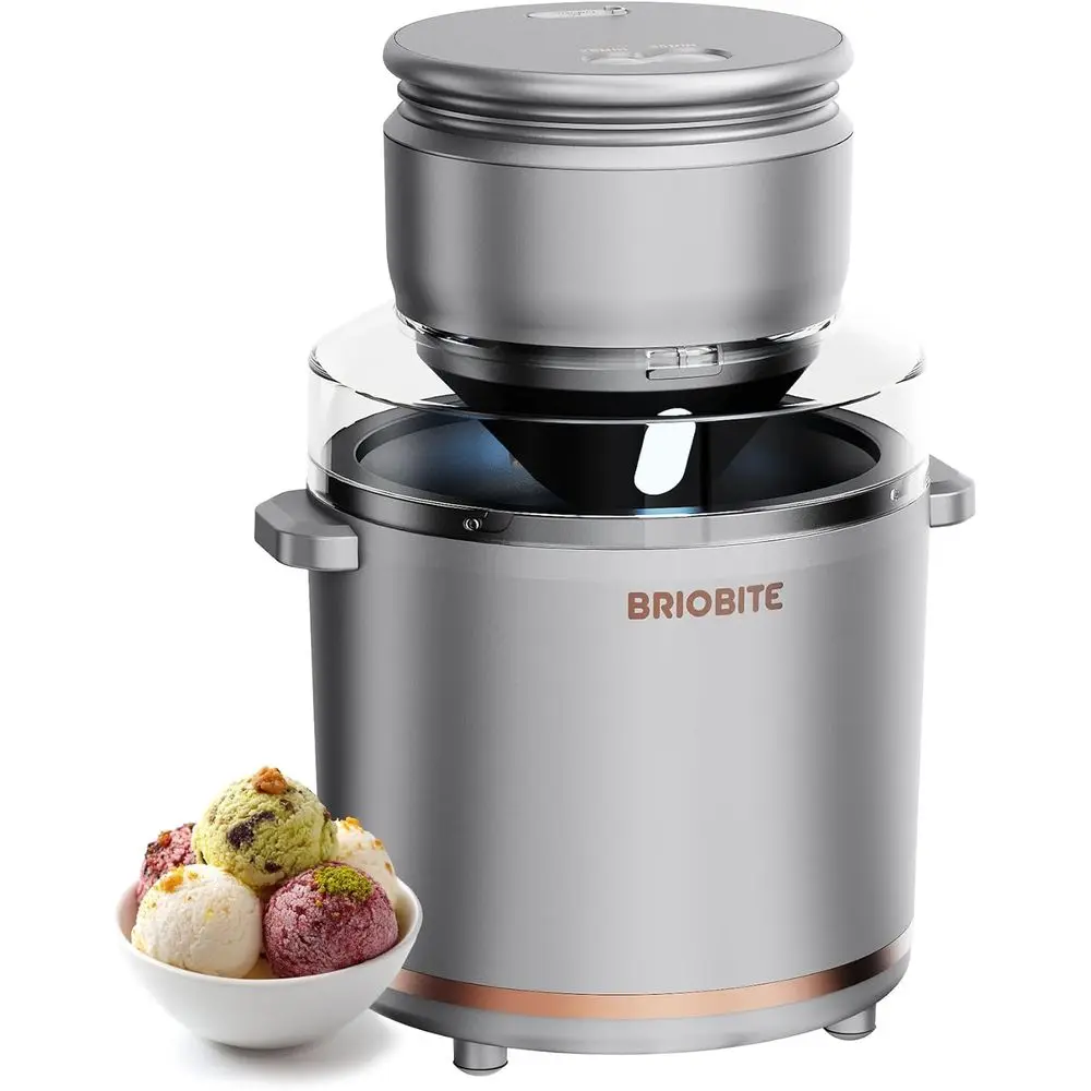1.1 Quart Ice Cream Maker – Electric Ice Cream hine or Gelato, Milkshakes & Sorbet,Perect or 2-3 Servings, Easy to Use & Clean,S
1.1 Quart Ice Cream Maker – Electric Ice Cream hine or Gelato, Milkshakes & Sorbet,Perect or 2-3 Servings, Easy to Use & Clean,S