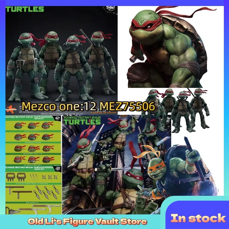 In Stock Original Mezco Ant One:12 Teenage Mutant Ninja Turtles 4-piece Set MEZ75506 Movable Doll Boy Gift
In Stock Original Mezco Ant One:12 Teenage Mutant Ninja Turtles 4-piece Set MEZ75506 Movable Doll Boy Gift