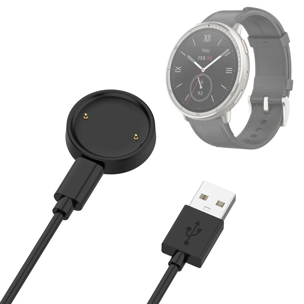 Smartwatch Dock Charger Adapter USB Charging Cable Power Charge Wire For Amazfit Active 2/Bip 6 Smart Watch Active2 Accessories
Smartwatch Dock Charger Adapter USB Charging Cable Power Charge Wire For Amazfit Active 2/Bip 6 Smart Watch Active2 Accessories