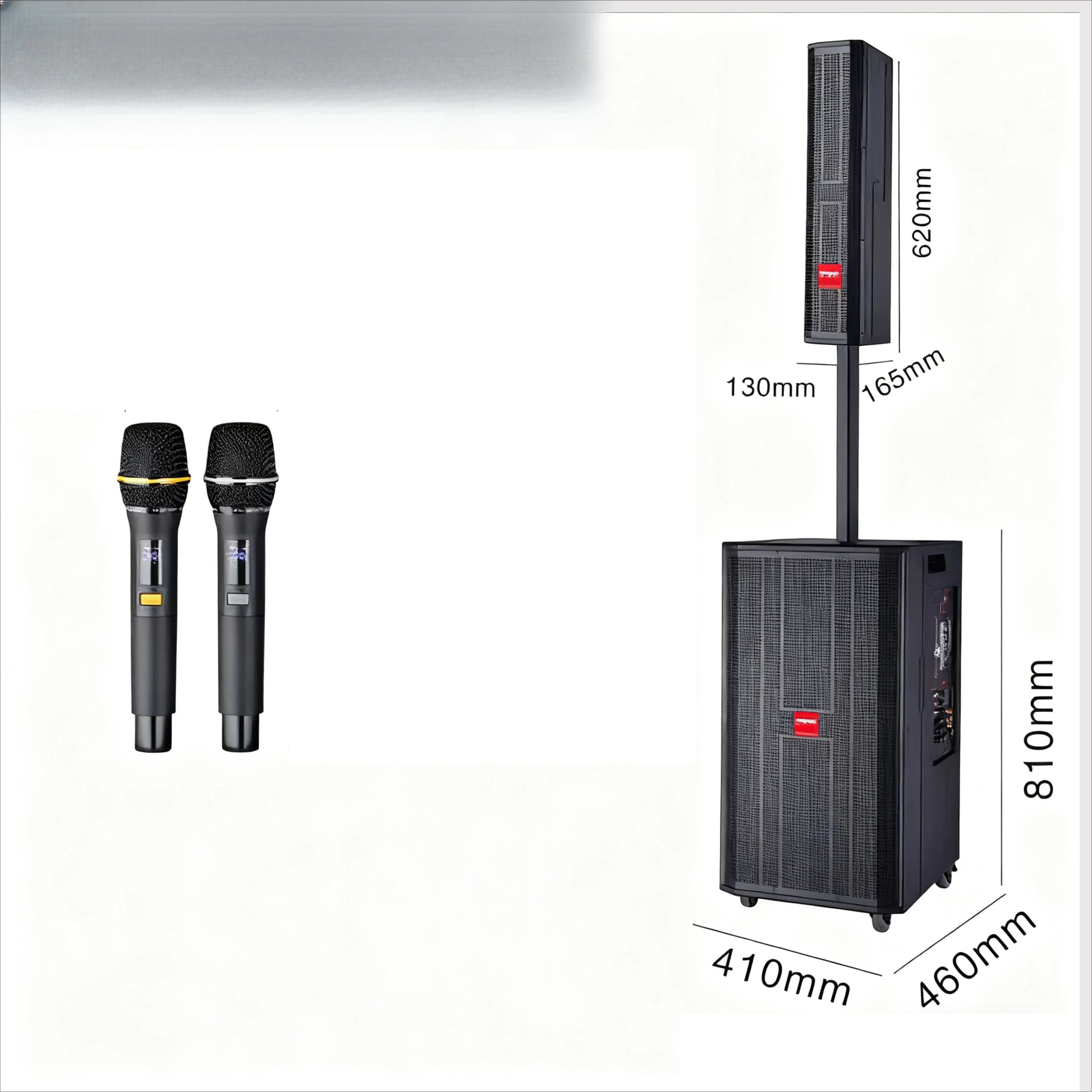 Новый профессиональный 800 Вт высокой мощности 12-дюймовый бас беспроводной BT стерео HIFI деревянный караоке-динамик с микрофоном
Новый профессиональный 800 Вт высокой мощности 12-дюймовый бас беспроводной BT стерео HIFI деревянный караоке-динамик с микрофоном