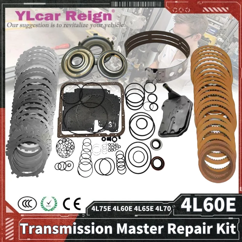 4L60 4L75E 4L60E 4L65E 4L70E Transmission Master Overhaul Rebuild Repair Kit Filter Piston Friction Discs For BUICK CHEVROLET
4L60 4L75E 4L60E 4L65E 4L70E Transmission Master Overhaul Rebuild Repair Kit Filter Piston Friction Discs For BUICK CHEVROLET